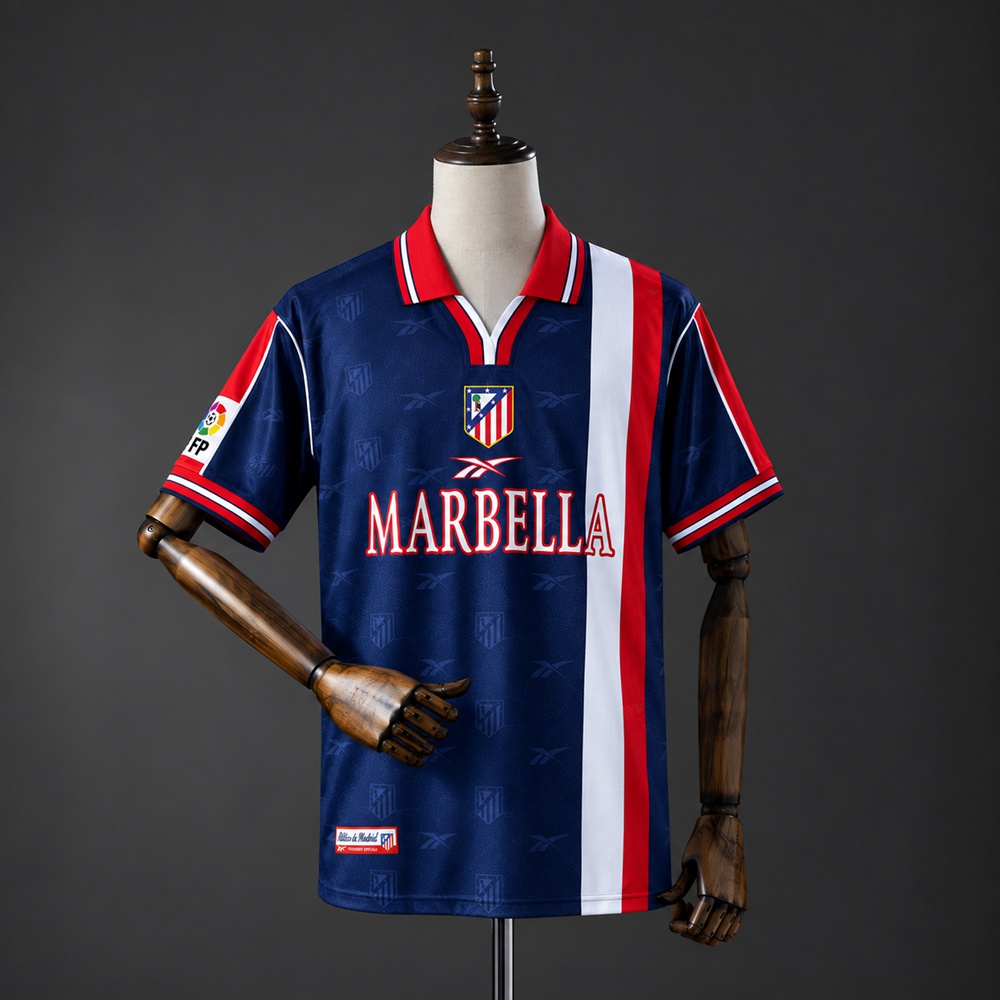 Atletico Madrid 97/98 Away Retro Jersey