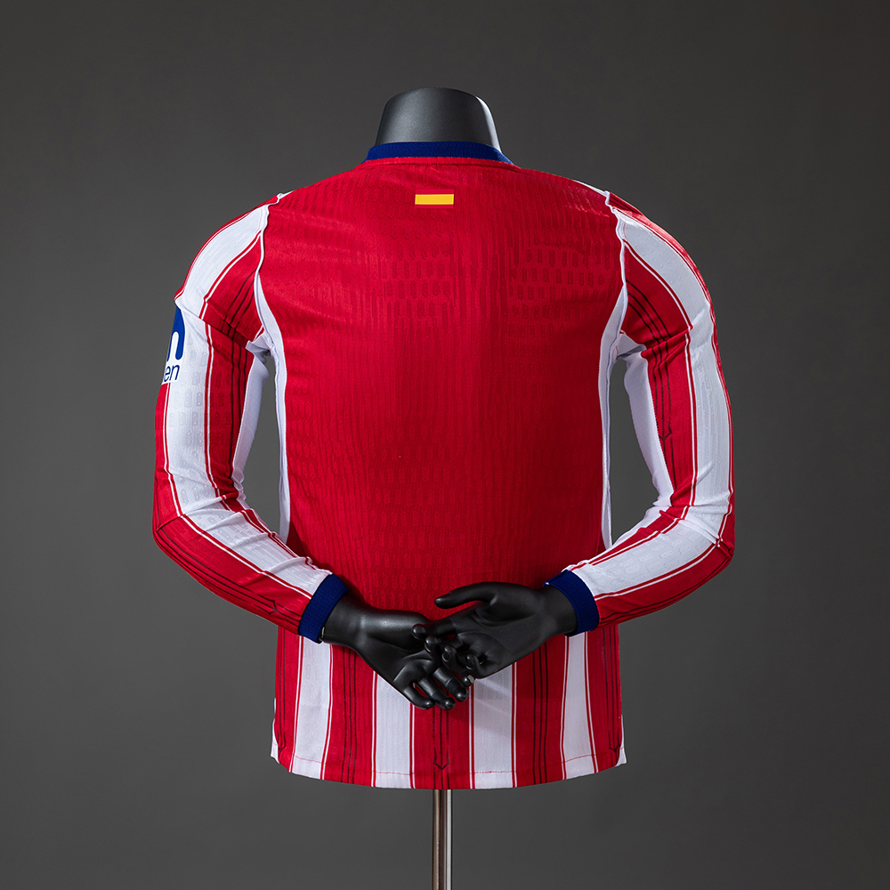 Atletico Madrid 26/27 Home Match Player Version Long Sleeve Jersey Foto 2