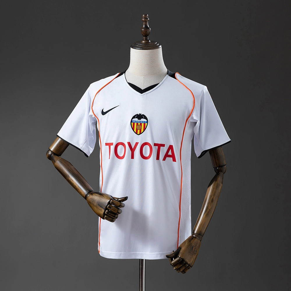 Valencia 04/05 Home Retro Jersey