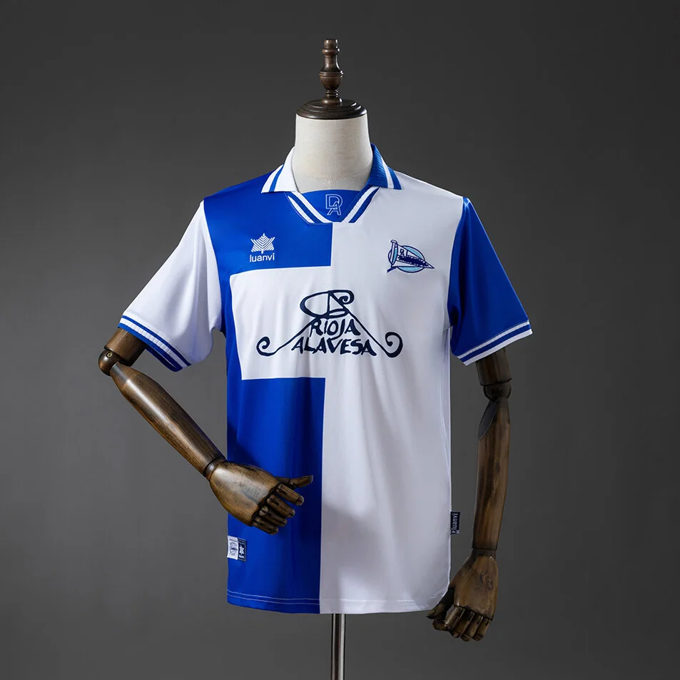 Deportivo Alaves 00/01 Home Retro Jersey