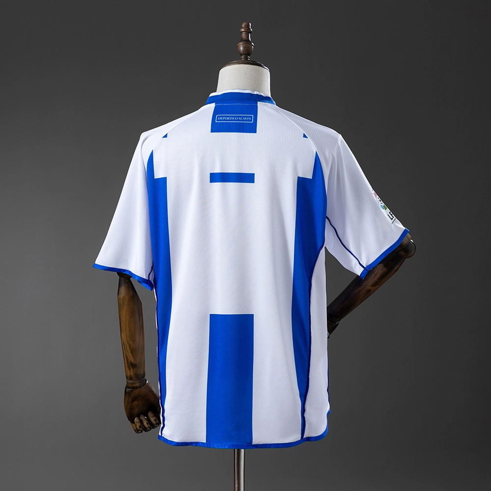 Deportivo Alaves 03/04 Home Retro Jersey Foto 2