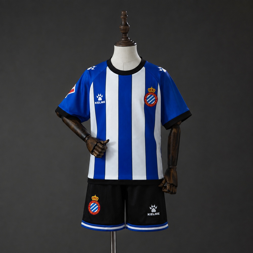 Espanyol 26/27 Home kids kit Jersey