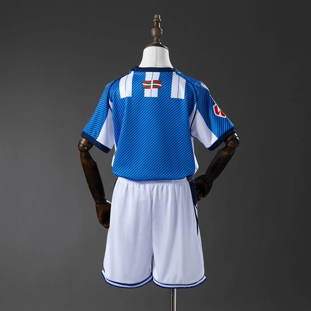 Real Sociedad 25/26 Home kids kit Jersey Foto 2