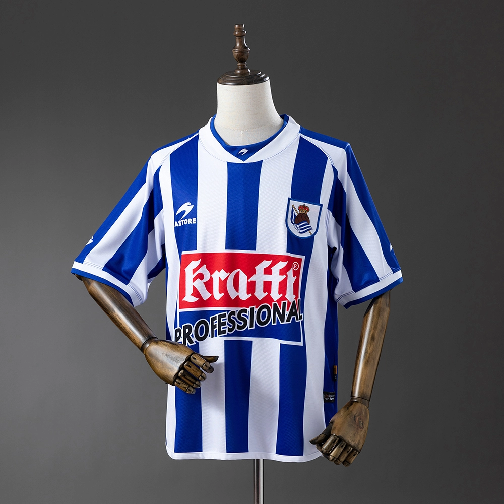 02/03 Real Sociedad Home Retro Jersey