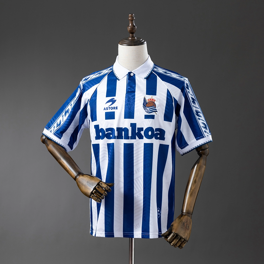 94/95 Real Sociedad Home Retro Jersey