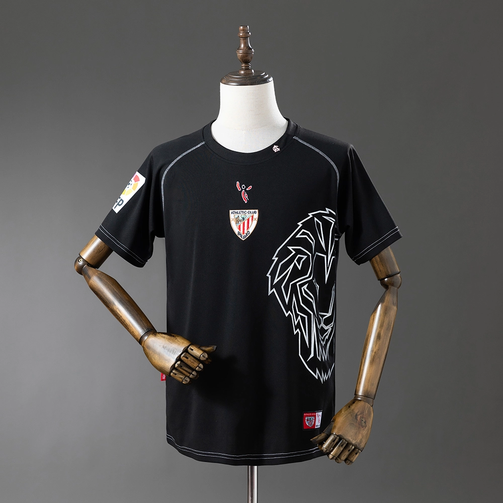 05/08 Athletic Bilbao Black Retro Jersey