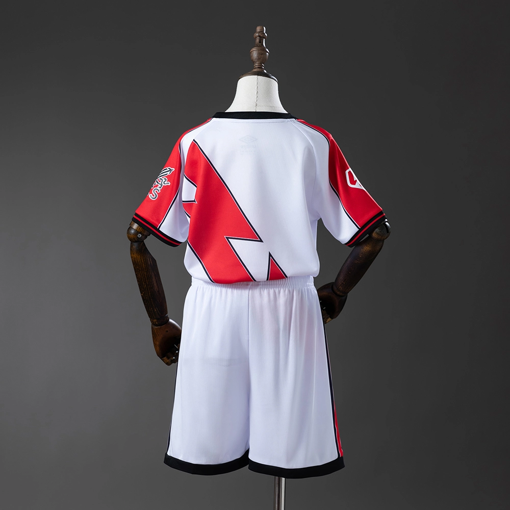 Rayo Vallecano 25/26 Home kids kit Jersey Foto 2