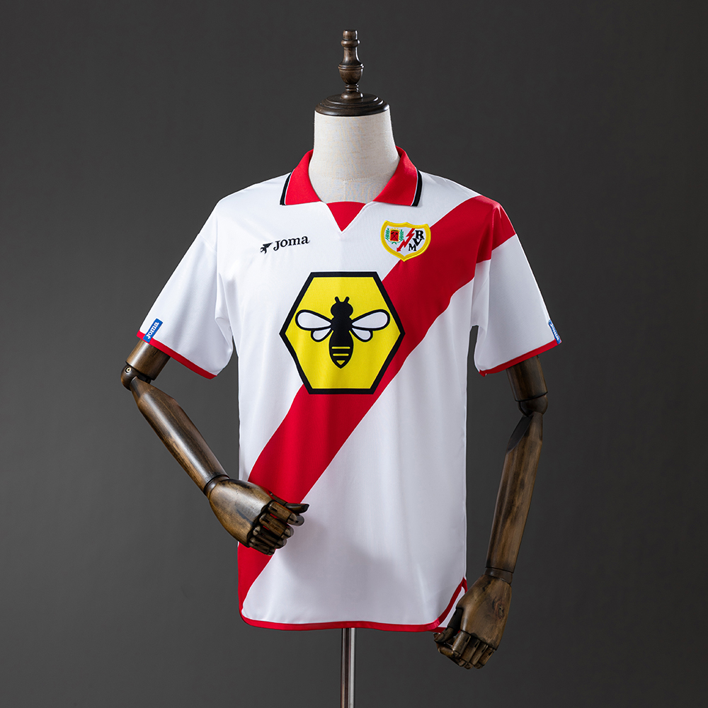Rayo Vallecano 01/02 Home Retro Jersey