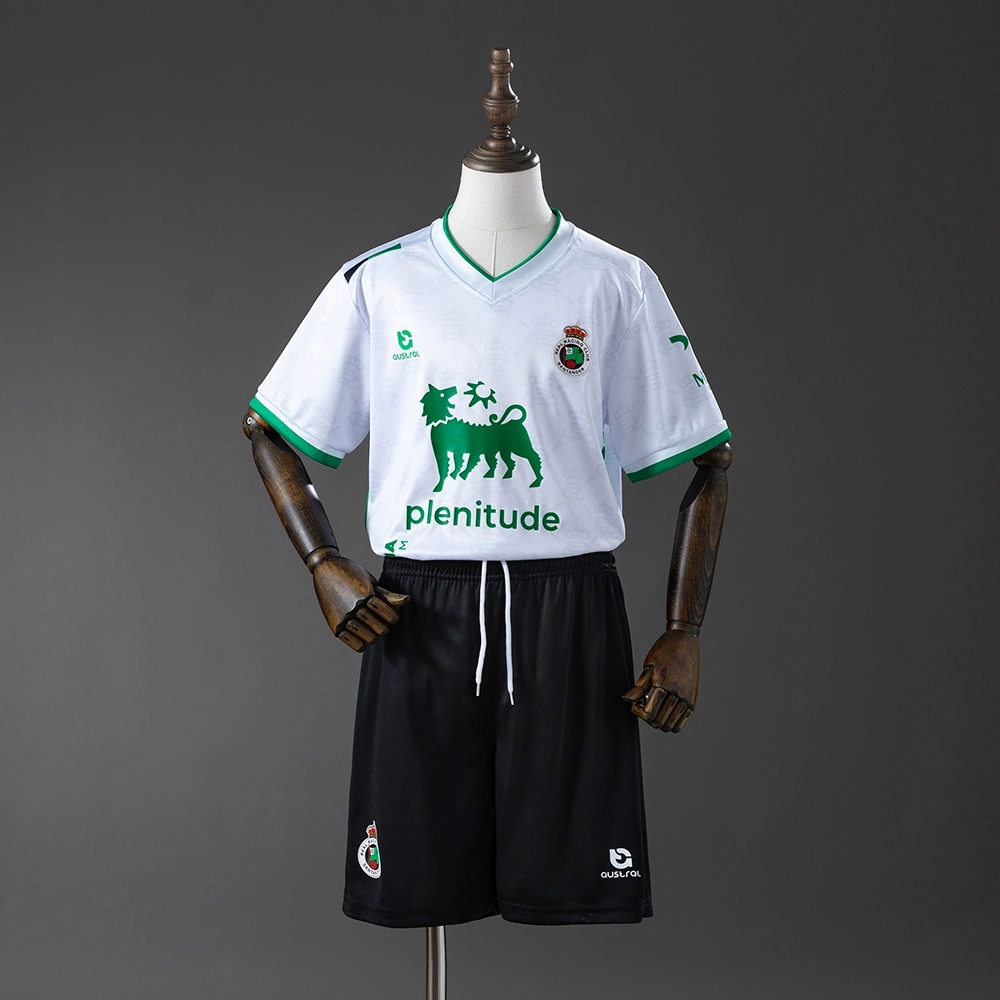 Racing de Santander 25/26 Home Kids Kit Jersey