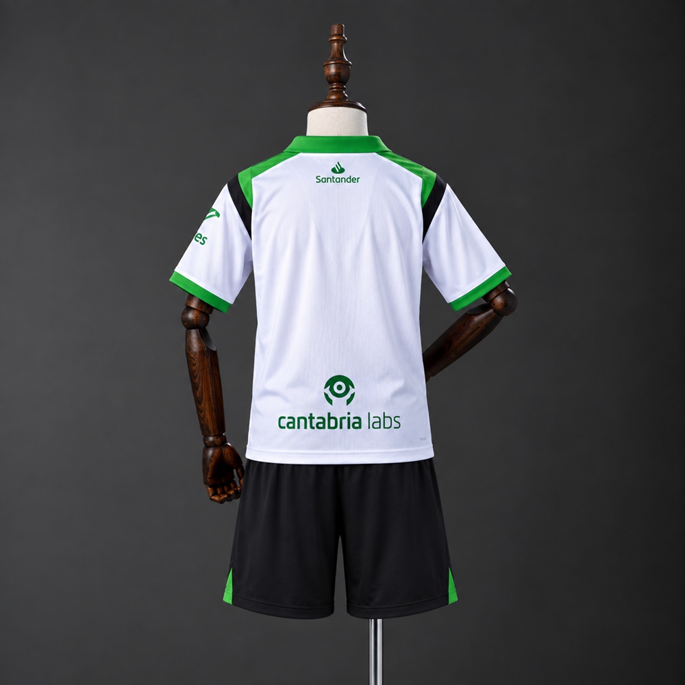 Racing Santander 26/27 Home Kids Kit Foto 2