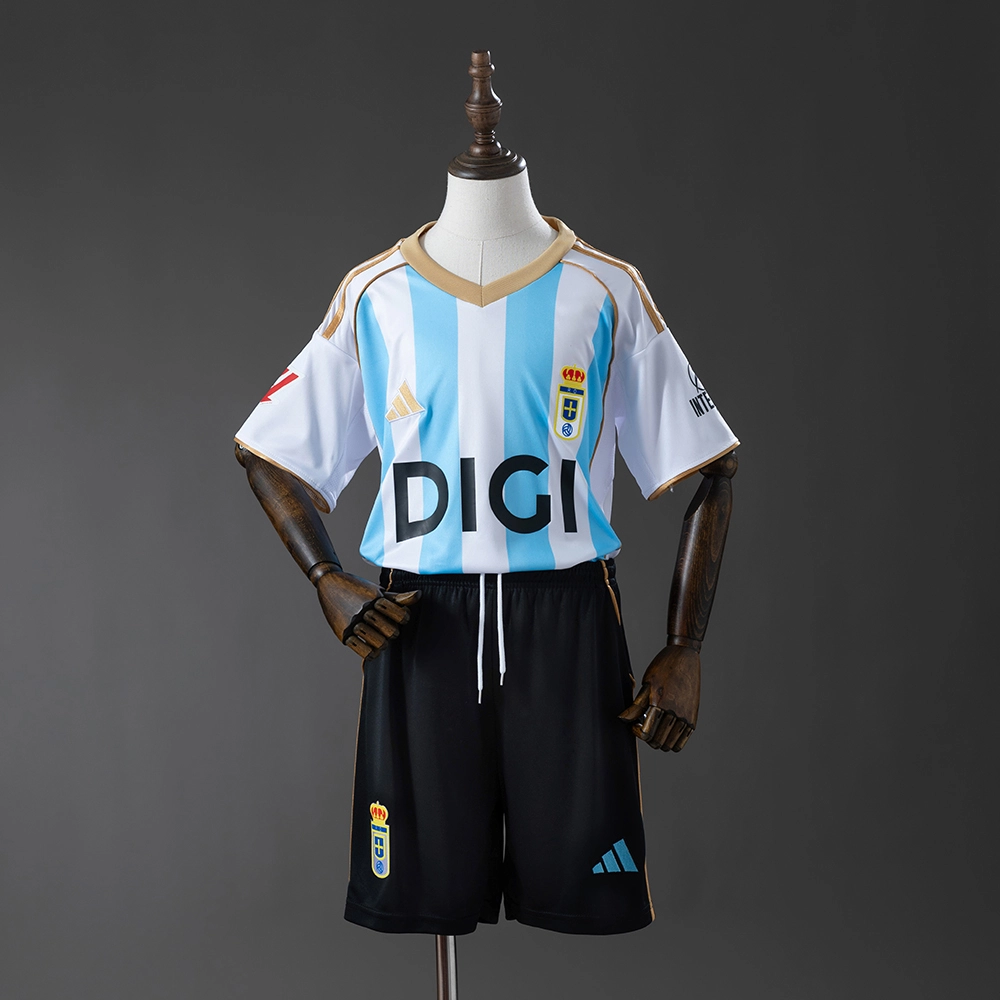 Real Oviedo 25/26 Third Kids Kit Jersey