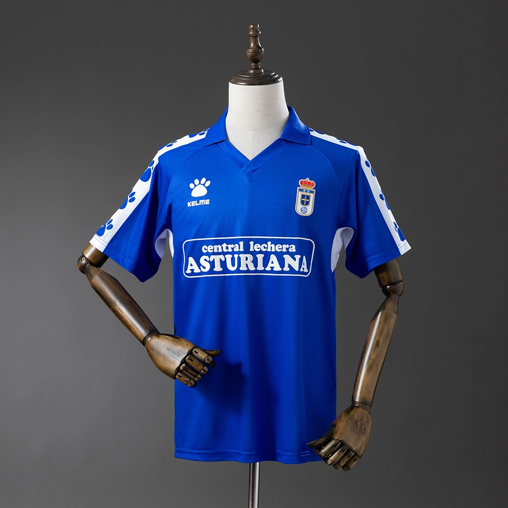 90/91 Real Oviedo Home Retro Jersey