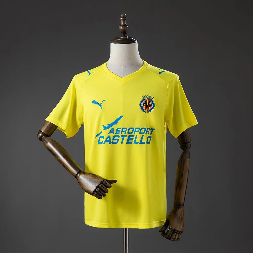 Villarreal 08/09 Home Retro Jersey