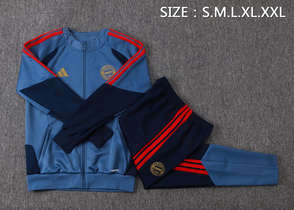 Bayern Munich 26/27 Blue Navy  Jacket Kit Foto 2