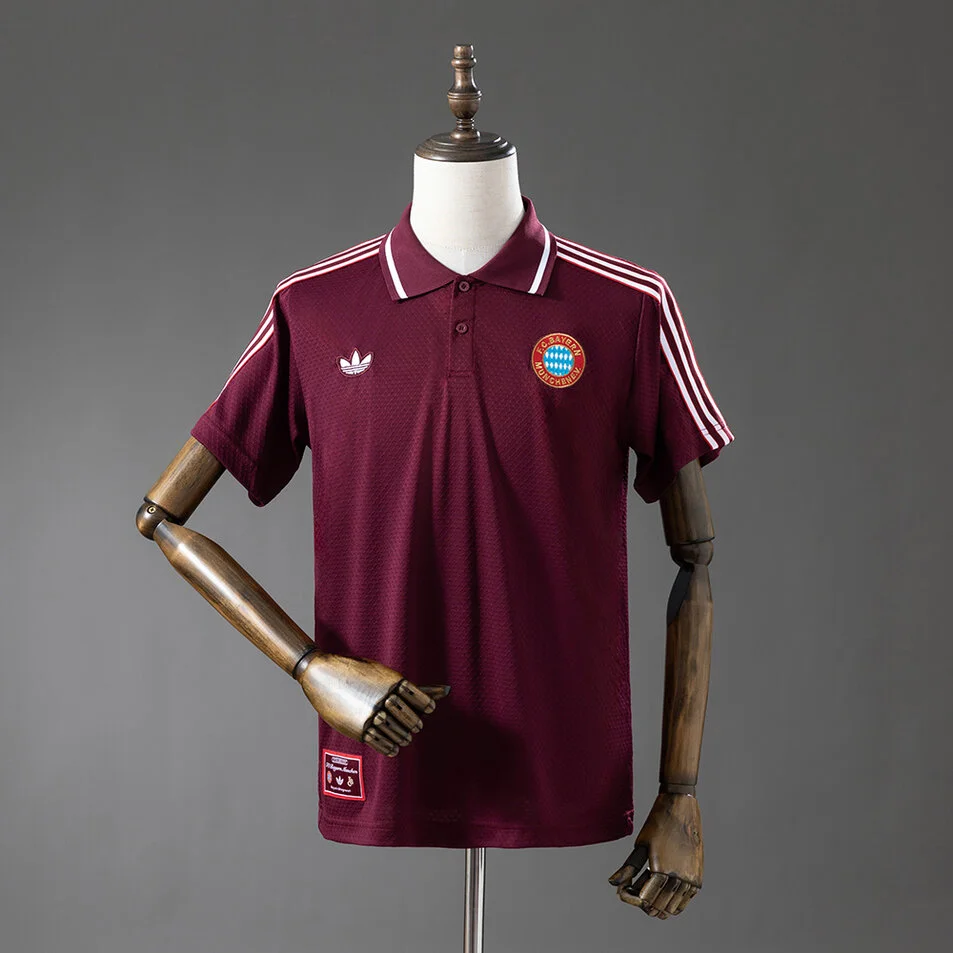 Bayern Munich 25/26 POLO Maroon