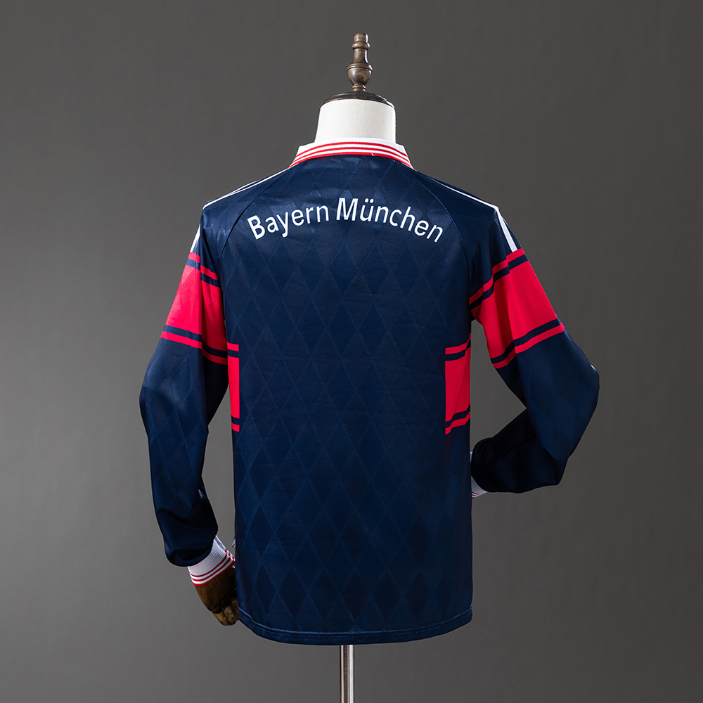 Bayern Munich 97/99 Away Long Sleeve Retro Jersey Foto 2
