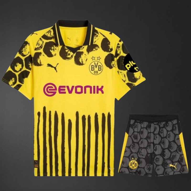 Borussia Dortmund 25/26 CUP WORLD CUP Home Full Kids Kit Jersey