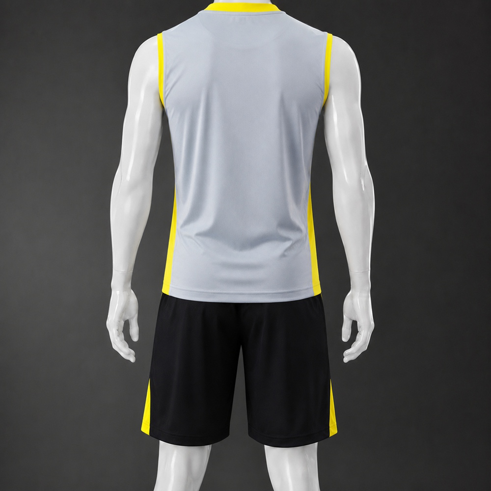 Borussia Dortmund 25/26 Gray Yellow  Training Vest kit Foto 2