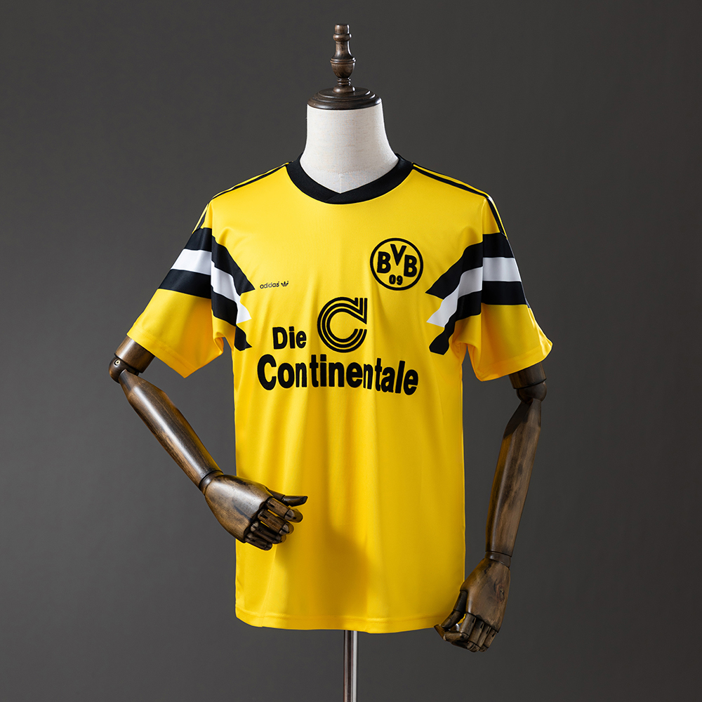 Borussia Dortmund 1989 Home Retro Jersey