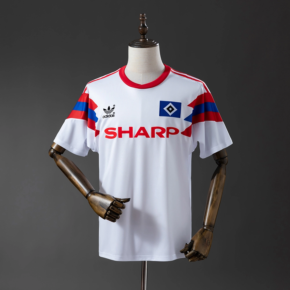 Hamburger 90/91 Home Retro Jersey