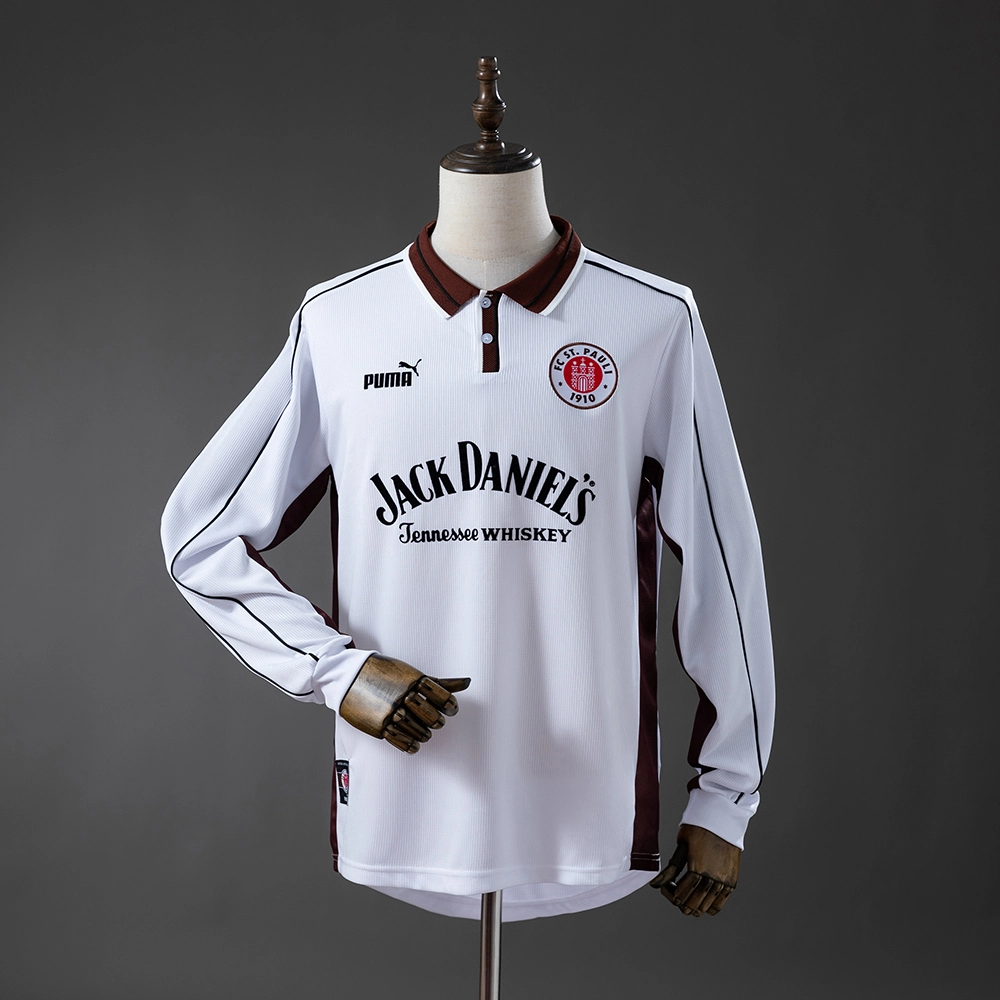 St. Pauli 99/00 Home Long Sleeve Retro Jersey