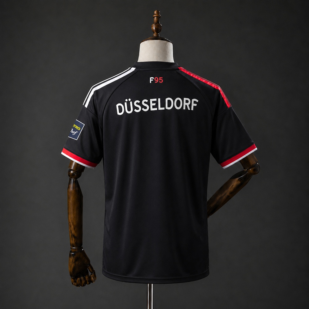 Fortuna Düsseldorf 26/27 Black Away Foto 2