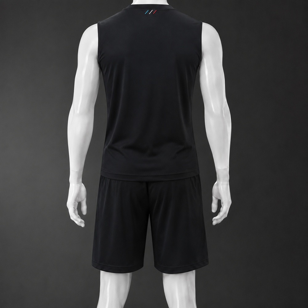 PSG 25/26 Black Training Vest kit Foto 2