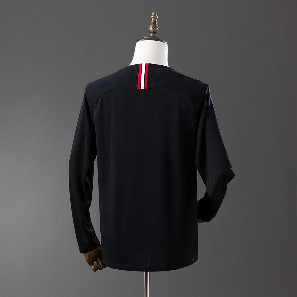 PSG 18/19 Third Away Long Sleeve Retro Jersey Foto 2