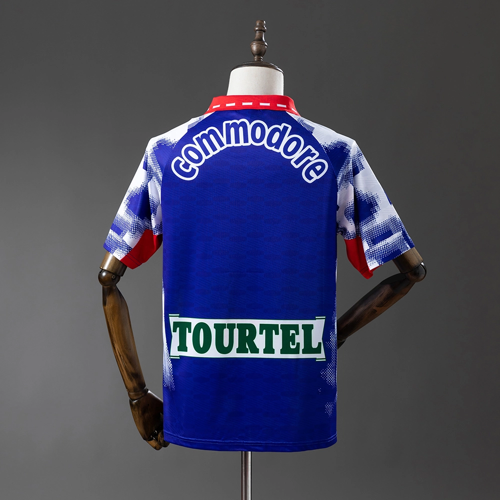 PSG 92/93 Home Retro Jersey Foto 2