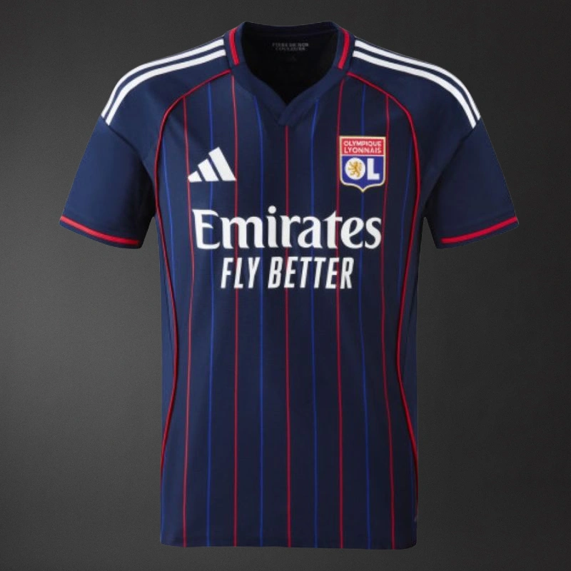 Olympique lyonnais 25/26 Away Full Kids Kit Jersey Foto 2