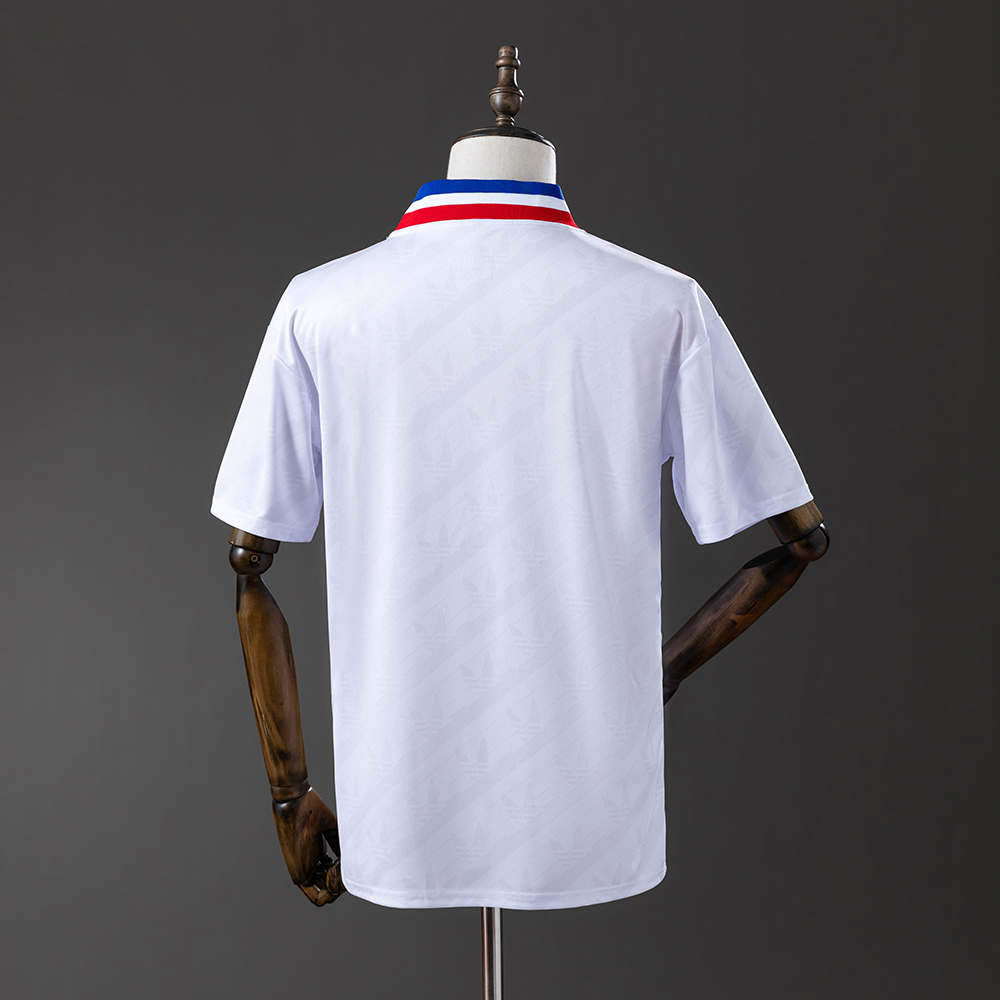Olympique lyonnais 95/96 Home Retro Jersey Foto 2