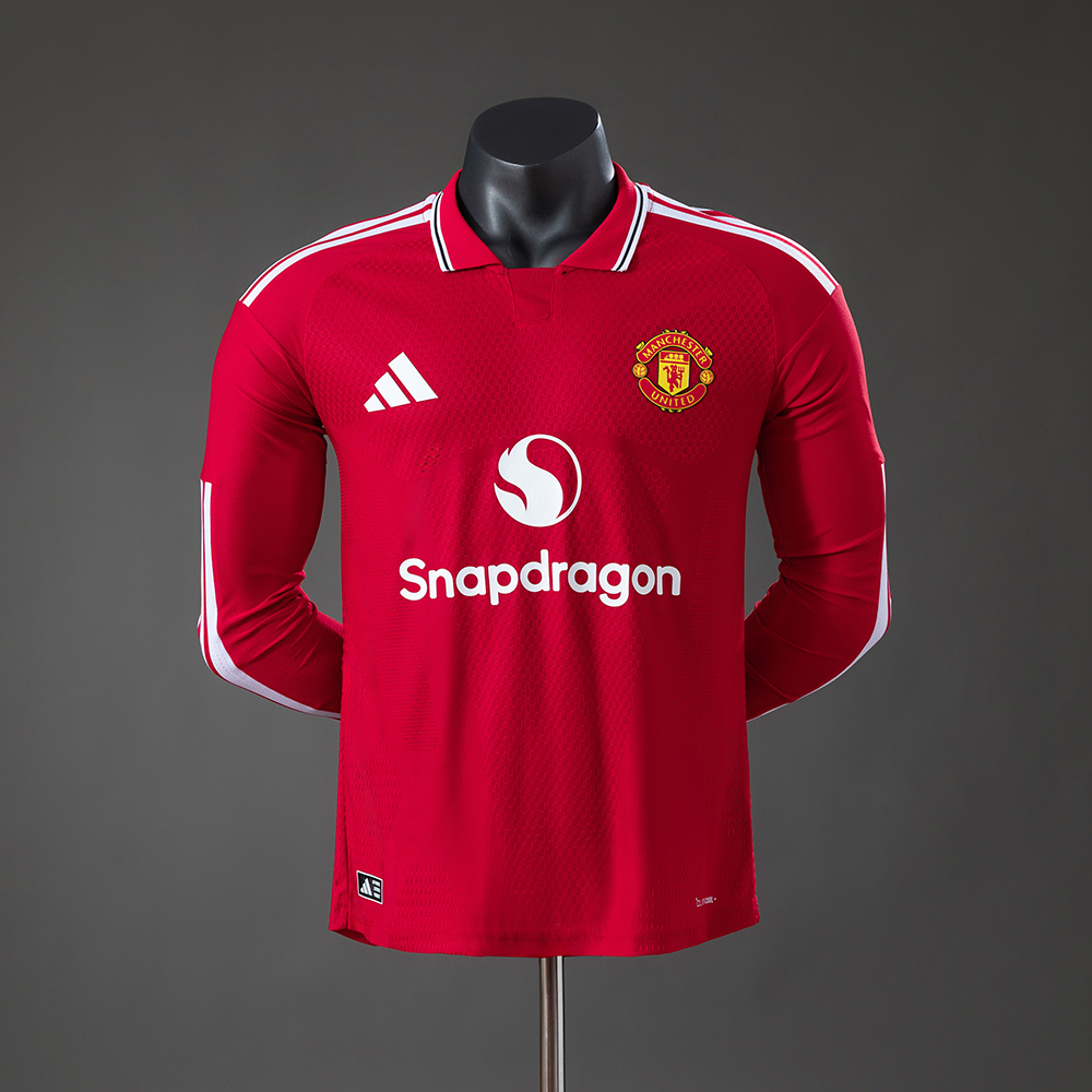 Manchester United 26/27 Home Player Version Long Sleeve Jersey