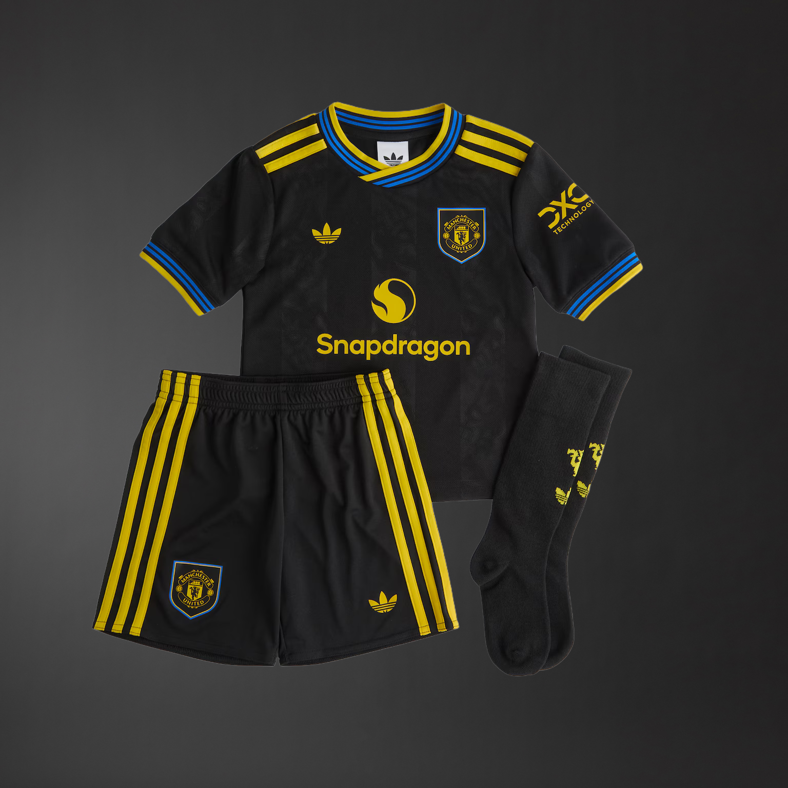 Manchester United 25/26 Third Full kids kit Jersey