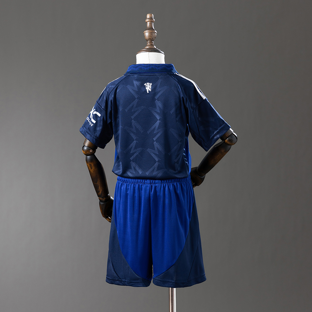Manchester United 24/25 Away Full kids kit Jersey Foto 2