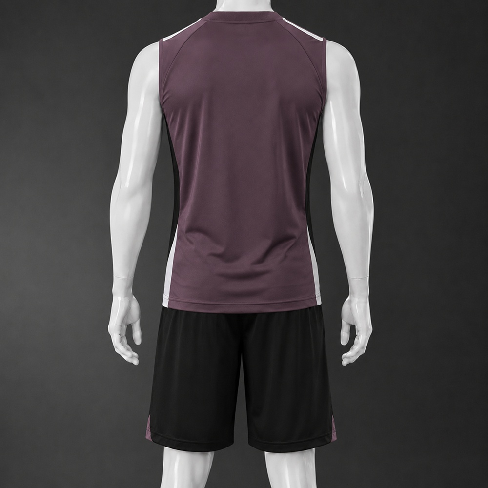 Manchester United 25/26 Purple Black Training Vest kit Foto 2