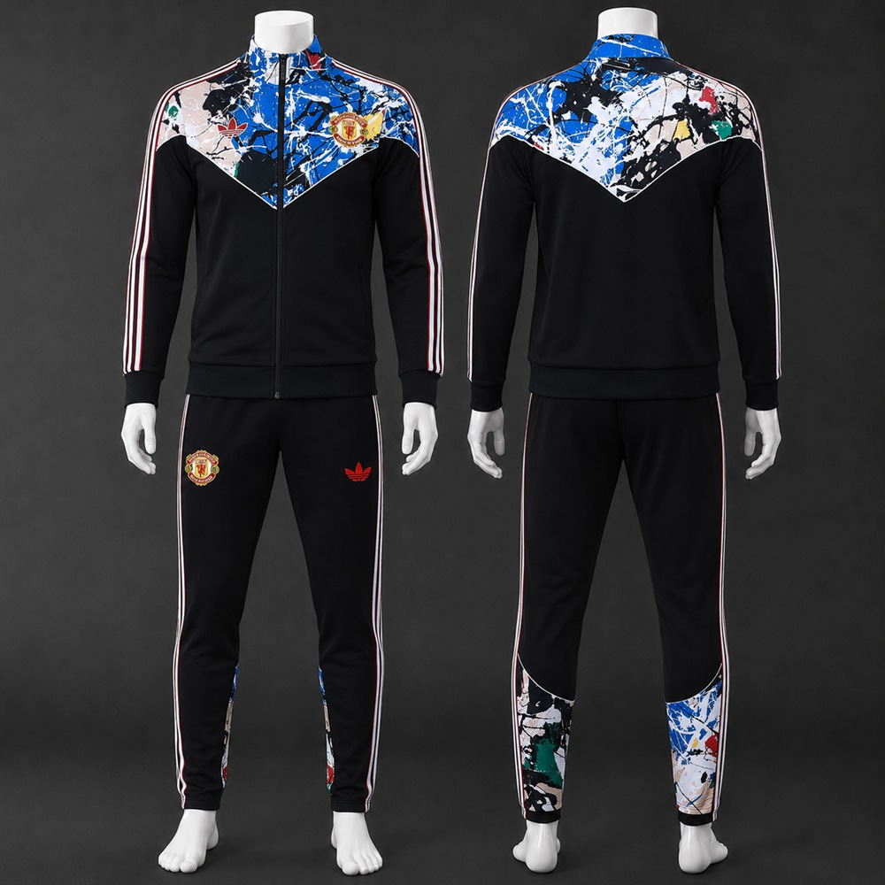Manchester United 26/27 Black Jacket Kit