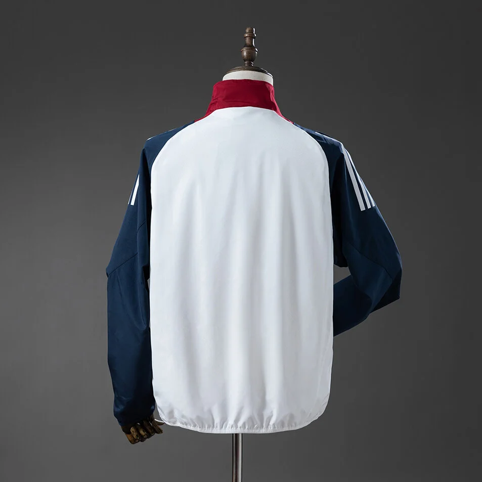 Manchester United Windbreaker White & Navy Blue Foto 2