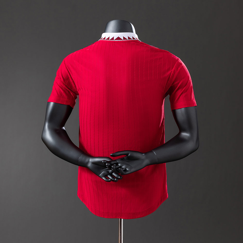 Manchester United 22/23 Home Player Version Retro Jersey Foto 2