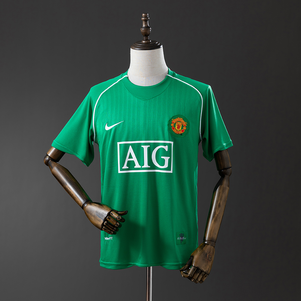Manchester United 07/08 Goalkeeper Retro Jersey Green