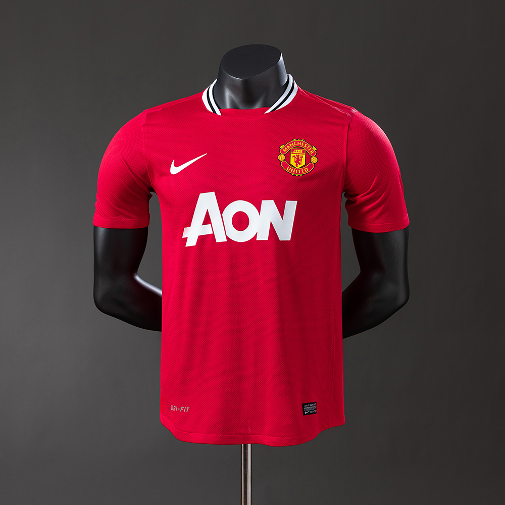 Manchester United 11/12 Player Version Retro Home Jersey