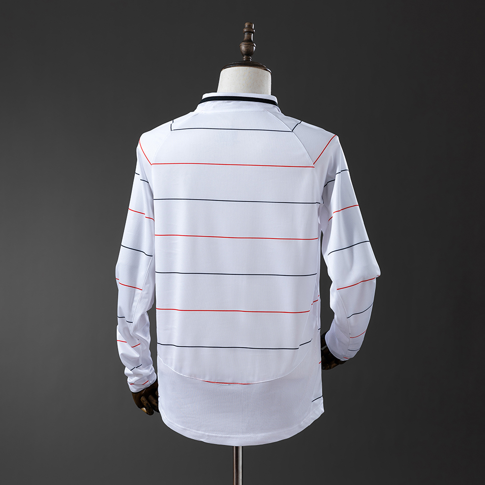 Manchester United 03/04 Away Long Sleeve Retro Jersey Foto 2
