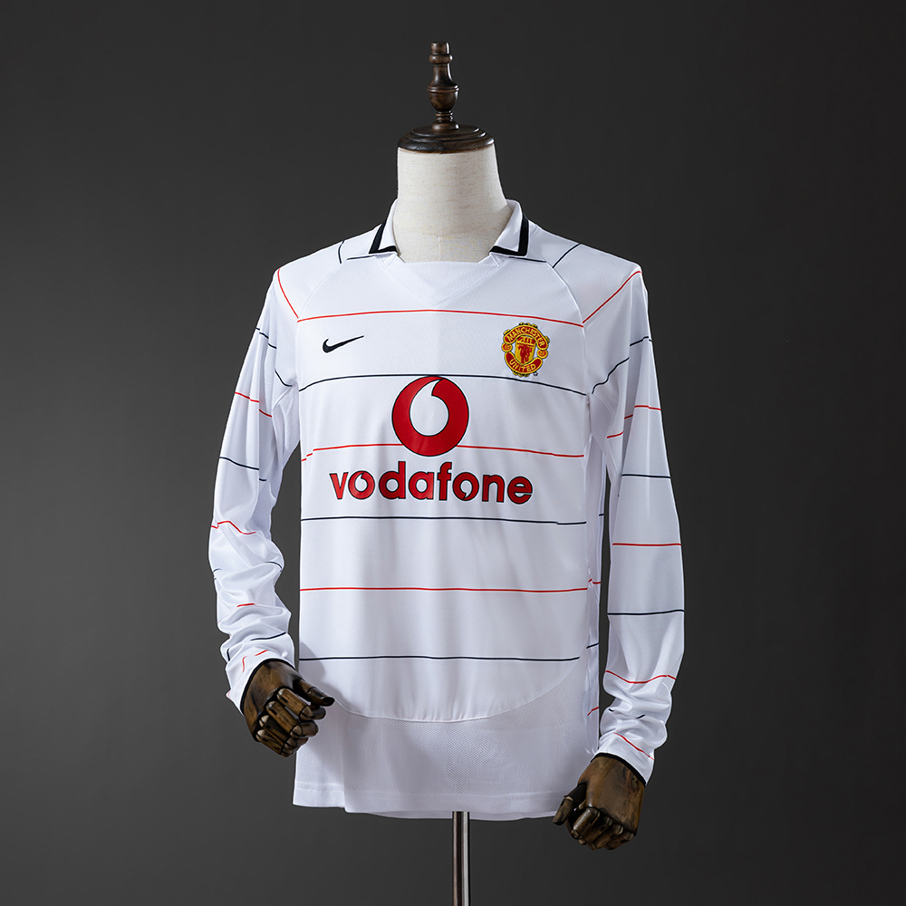 Manchester United 03/04 Away Long Sleeve Retro Jersey