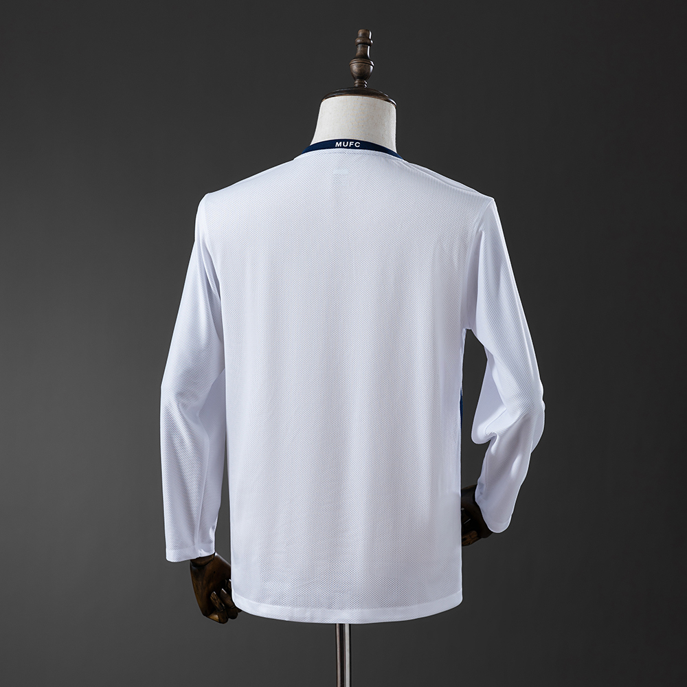 Manchester United 08/09 Away League Edition Long Sleeve Retro Jersey Foto 2
