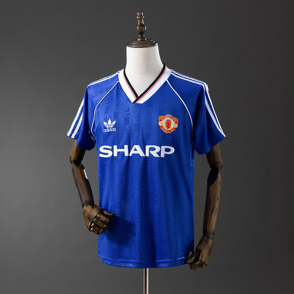 Manchester United 88/90 2nd Away Retro Jersey