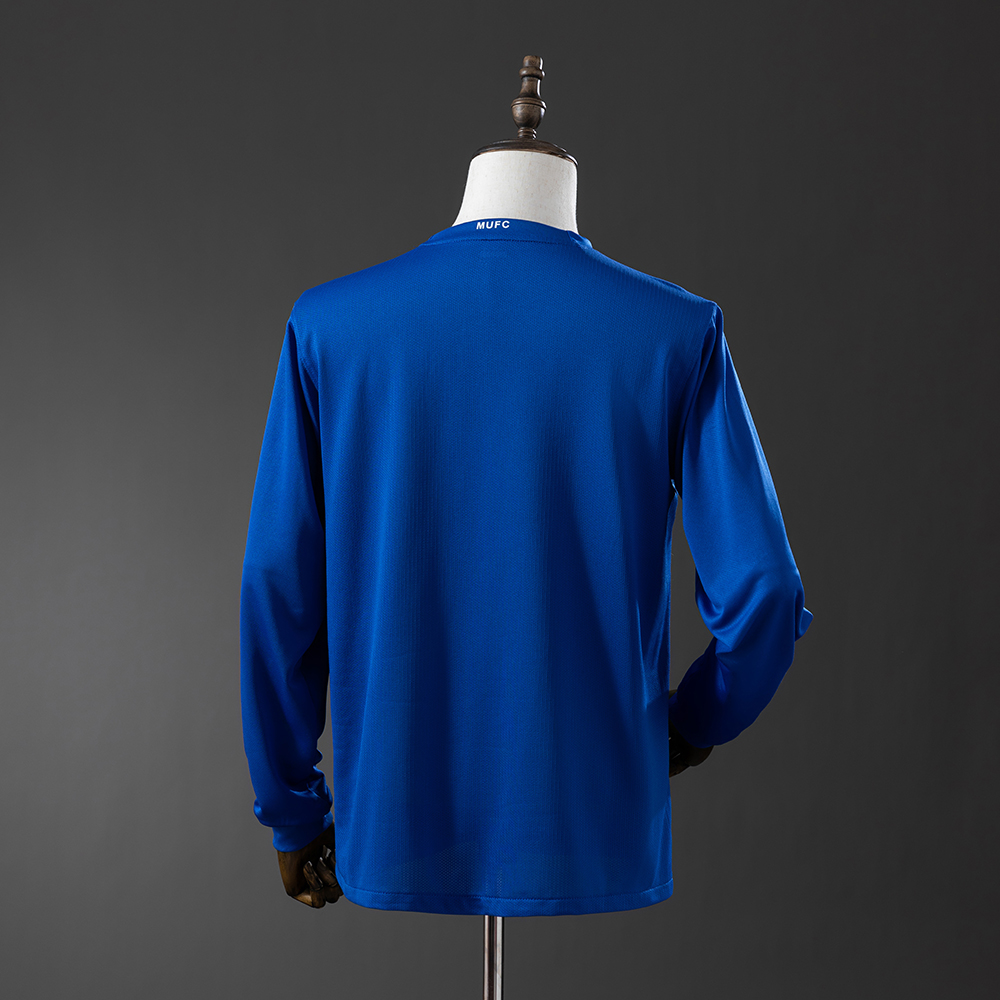 Manchester United 08/09 Second Away Long Sleeve Retro Jersey Foto 2