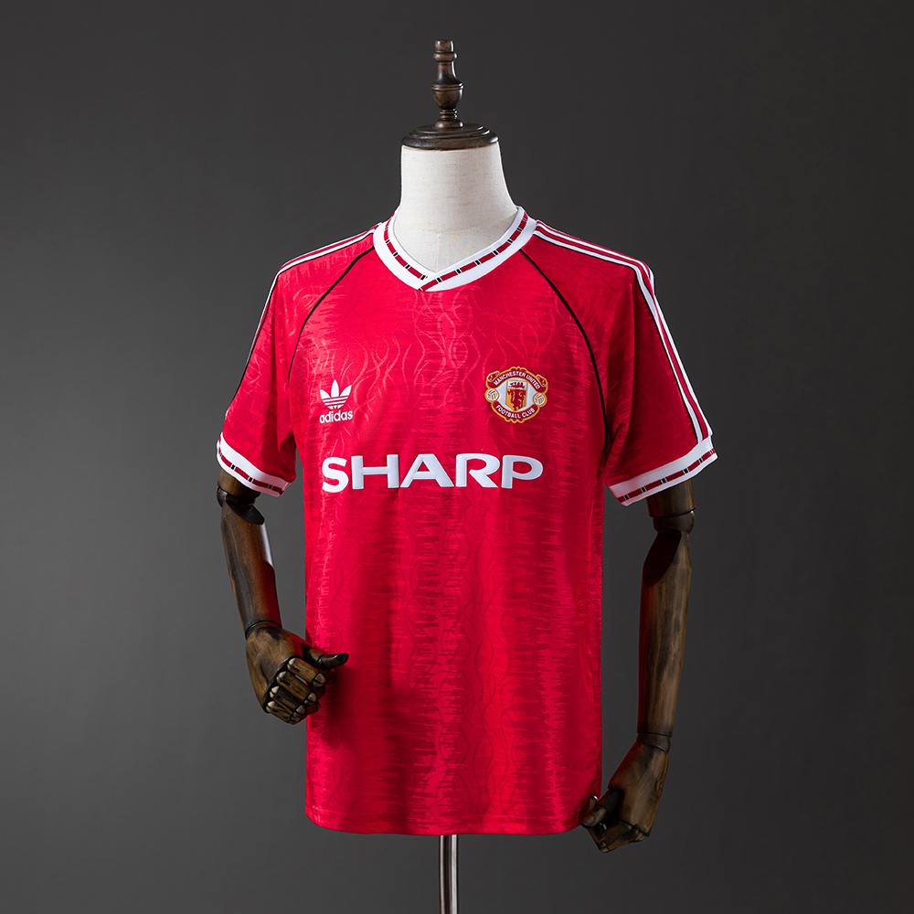 Manchester United 90/92 Home Retro Jersey