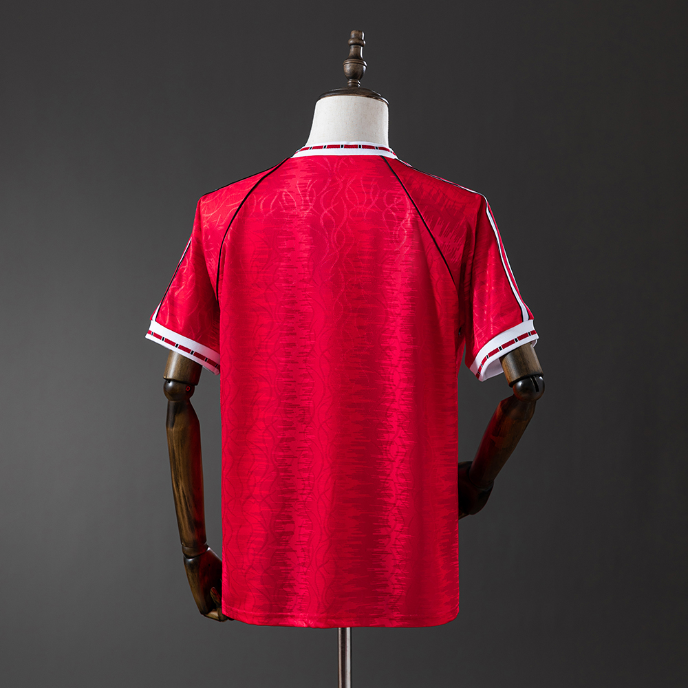 Manchester United 90/92 Home Retro Jersey Foto 2