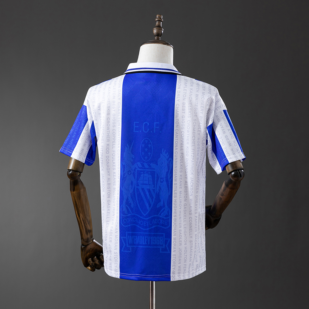Manchester United 94/96 2nd Away Retro Jersey Foto 2