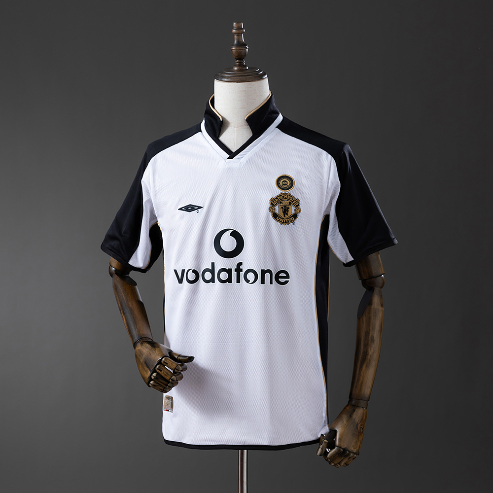 Manchester United 01/02 Centennial Edition (Reversible) Retro Jersey