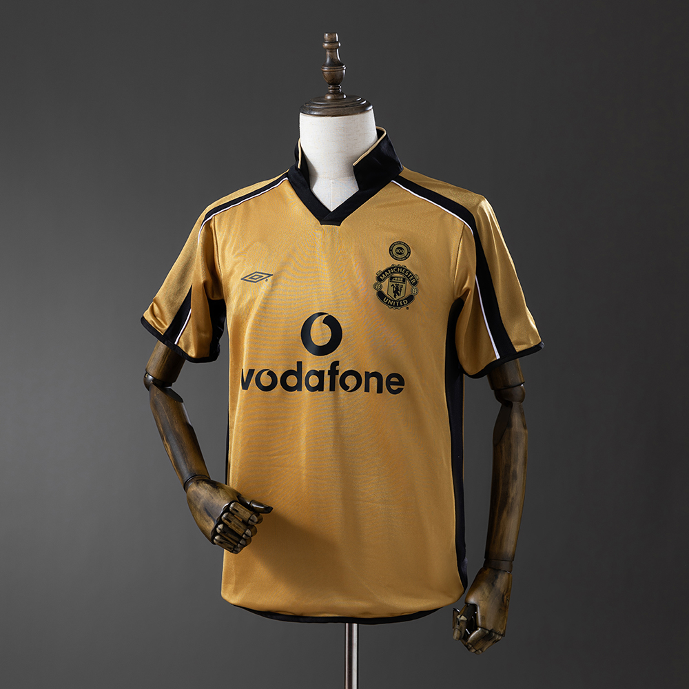 Manchester United 01/02 Centennial Edition (Reversible) Retro Jersey Foto 2